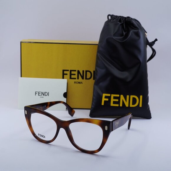 Final Price! Fendi FE50086I 053 Eyeglasses - Picture 1 of 9